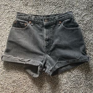 High Waisted 90s Levi Shorts